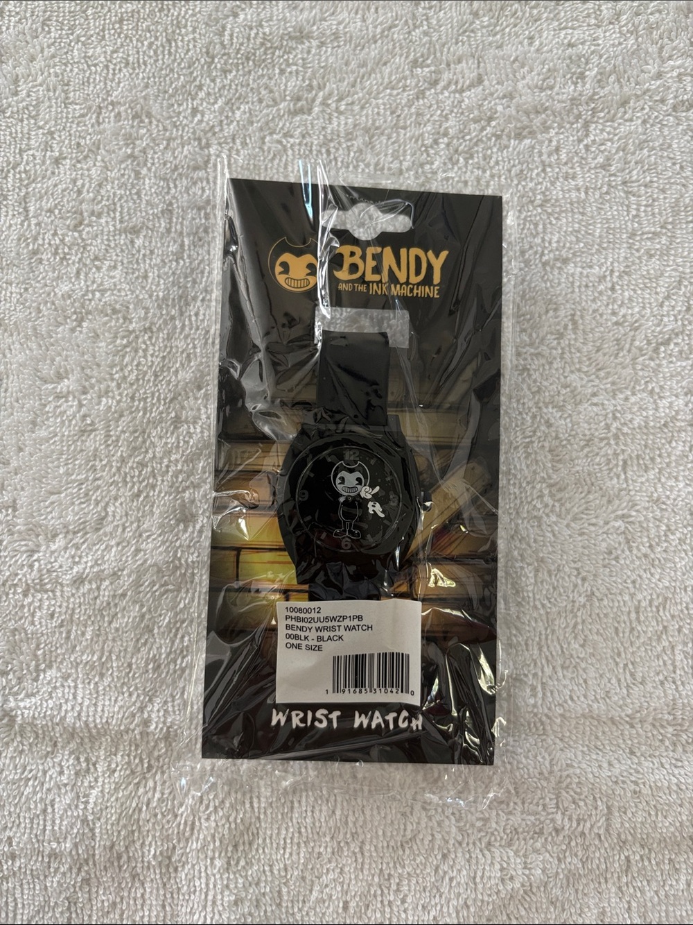 Bendy and the Ink Machine Kids Black Wrist Watch
